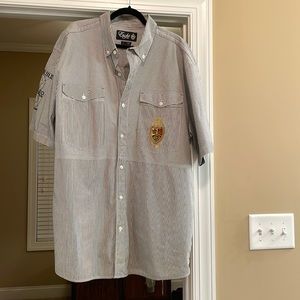 Mens Big and Tall button shirt